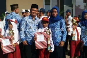 REBUT JUARA 1 O2SN KABUPATEN, PESILAT CILIK INI SIAP MELENGGANG KE PROVINSI