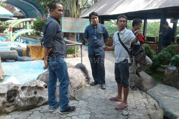 Sidak dprd di kampung bluron