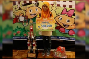 DUA BULAN BERLATIH, MAIRA REBUT JUARA 1 LOMBA SEMPOA NASIONAL