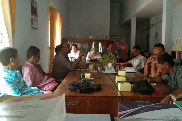 Rapat dengar pendapat antara komisi B DPRD Blora dengan jajaran direksi PT Blora Patragas Hulu