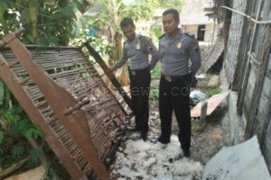 PUNTUNG ROKOK NYARIS SEBABKAN KEBAKARAN