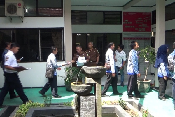 Pemeriksaan terkait kasus korupsi Upsus Siwab Dinakikan Blora Blora- Pasca penetapan 2