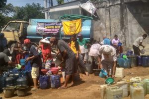 KEMARAU BERKEPANJANGAN, PSHT TREMBULREJO RANTING NGAWEN DROPING AIR BERSIH