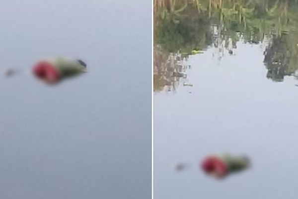 Mayat mengambang di Bengawan Solo, kawasan Desa Nglungger Kecamatan Kradenan Kabupaten Blora