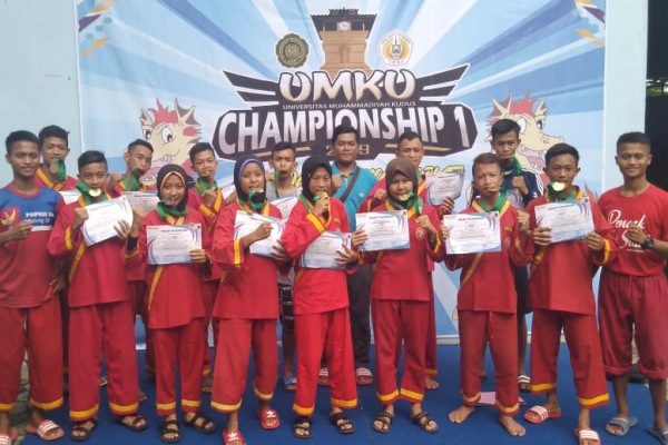 Kontingen Tapak Suci Blora dalam UMKU Championship 2019