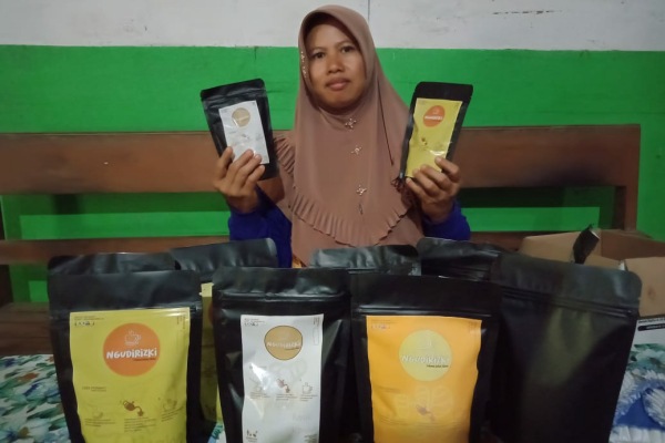 Ragam olahan jamu jawa rintisan Badan Usaha Milik Desa (BUMDes) Bacem Kecamatan Jepon Kabupaten Blora