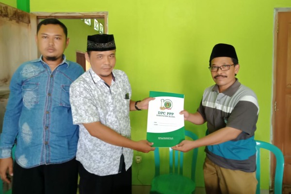 Pengambilan formulir pendaftaran Balon Bupati Blora 2020 di kantor DPC PPP Kabupaten Blora