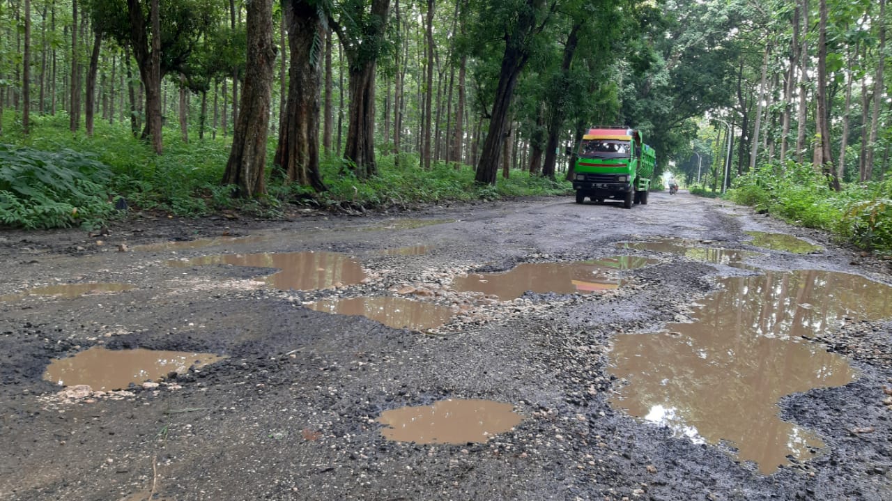Kondisi jalan Jepon - Bogorejo