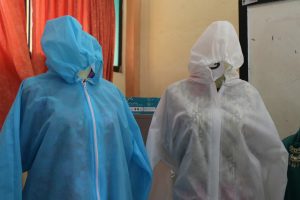 BLORA PRODUKSI APD DARI BAHAN KAIN SPUNBOND