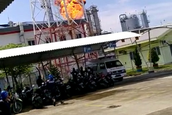 TERJADI KEBAKARAN DI PPGJ SUMBER KRADENAN