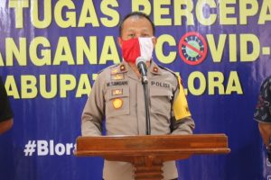 WAKAPOLRES : PATUHI HIMBAUAN PEMERINTAH, AGAR TAK MELUAS