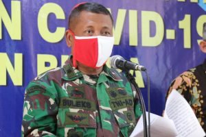 TERJADI PERSEBARAN, KASDIM MINTA MAYARAKAT PATUHI PROTOKOL KESEHATAN