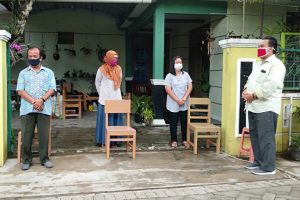 WABUP KUNJUNGI SATU PASIEN SEMBUH COVID-19