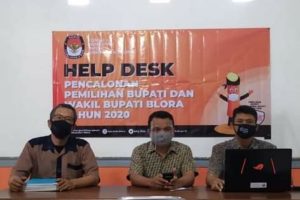 KPU BLORA HIMBAU PASLON TIDAK BAWA MASSA SAAT MENDAFTAR