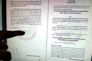 BAWASLU SOROTI LOGO PEMKAB BLORA PADA BERKAS BAPASLON