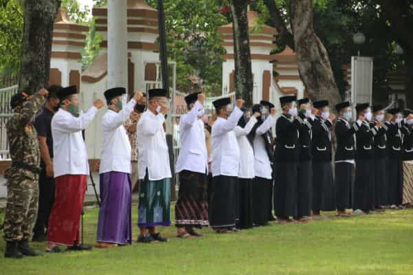 Upacara hari santri nasional 2020