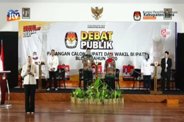 Debat terbuka pilkada Blora