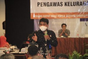 ROADSHOW BAWASLU BLORA BERIKAN BIMTEK KEPADA PENGAWAS DESA