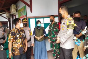 KAPOLRES DAN DANDIM PANTAU PELAKSANAAN PEMUNGUTAN SUARA ULANG