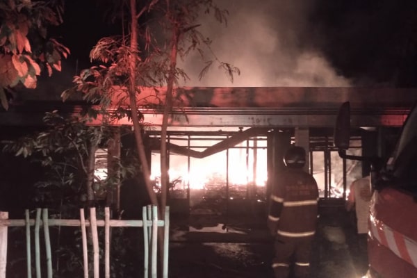 KEMBALI TERJADI, KEBAKARAN DI JIKEN HABISKAN SELURUH ISI RUMAH