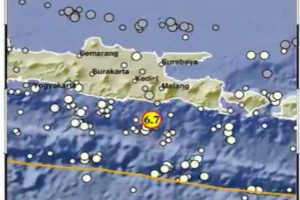 GEMPA BUMI DI MALANG TERASA HINGGA BLORA