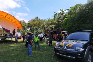 TAK BERIJIN, PENTAS BARONGAN DI KAJENGAN DIBUBARKAN PETUGAS