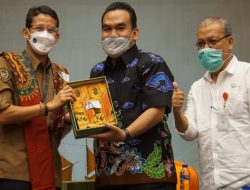 BAHAS PENGEMBANGAN PARIWISATA, BUPATI HADIRI UNDANGAN MENTERI PAREKRAF