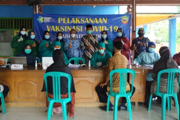 TINGKATKAN ANGKA PARTISIPASI VAKSINASI, BEGINI STRATEGI PEMDES SEMPU