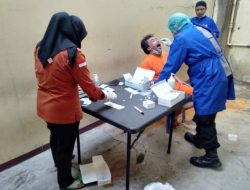 34 TAHANAN POLRES BLORA JALANI SWAB ANTIGEN