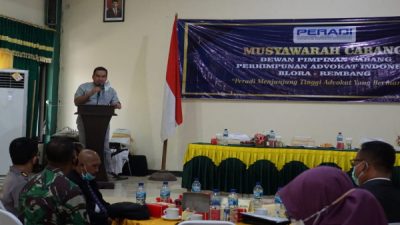 PERADI BLORA- REMBANG GELAR MUSCAB PERDANA