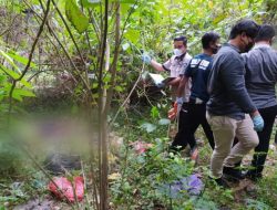 HEBOH, PENEMUAN MAYAT SEORANG PRIA TANPA IDENTITAS