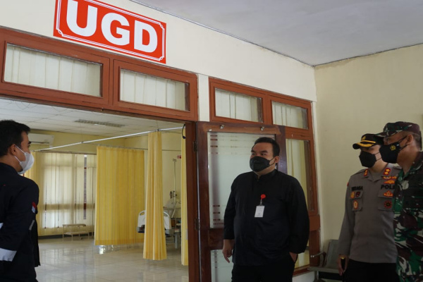 TINGGINYA LONJAKAN COVID-19, PEMKAB BLORA TAMBAH RUANG ISOLASI