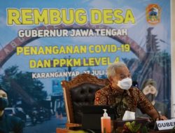 MESKI DI TENGAH PANDEMI, GANJAR INGATKAN IBU HAMIL DAN STUNTING JUGA MENDAPAT PERHATIAN