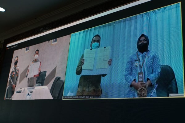 ASESMEN PEJABAT ESELON II, PEMKAB BLORA GANDENG MABES POLRI