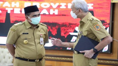GREYSIA POLII DAN APRIYANI RAHAYU BANJIR UCAPAN SELAMAT, GANJAR: HEBAT BETUL