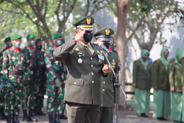 BERZIARAH JADI GELARAN KODIM 0721 BLORA DI HUT TNI KE - 76