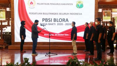 BLORA JADI LUMBUNG ATLET BULUTANGKIS BERPRESTASI