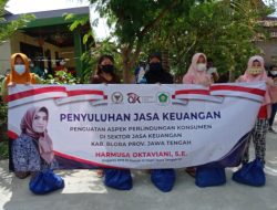 RUMAH ASPIRASI HARMUSA OKTAVIANI BERIKAN PENYULUHAN KEBIJAKAN OJK DI BLORA