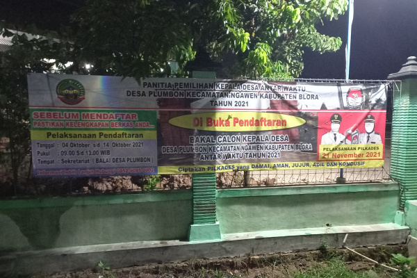 8 PENDAFTAR WARNAI PAW PILKADES DESA PLUMBON