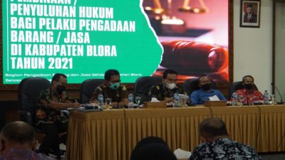 BUPATI AJAK APH KAWAL PENGADAAN BARANG JASA
