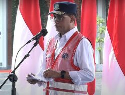 DIRESMIKAN, MENTERI PERHUBUNGAN ULAS SEJARAH BANDARA NGLORAM