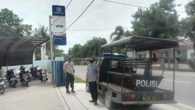 Polsek Jiken Polres Blora Polda Jawa Tengah gelar patroli ke gerai ATM dan Kantor Perbankan pada Selasa, (18/01/2022). Kegiatan tersebut dilakukan guna mengantisipasi aksi kejahatan pembobolan ATM serta tindak kriminal saat transaksi perbankan.