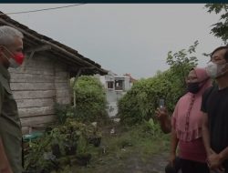 RUMAH WARGA INI AKAN DIRENOVASI OLEH GANJAR