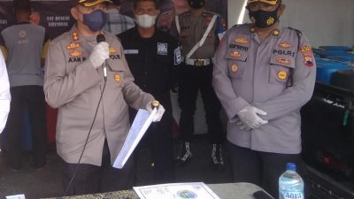 PESAN KAPOLRES: JANGAN MAIN-MAIN DENGAN MIRAS