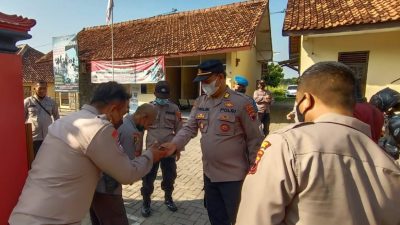 TEGAS! KAPOLSEK TUNJUNGAN: ANGGOTA JANGAN COBA-COBA LAKUKAN PELANGGARAN