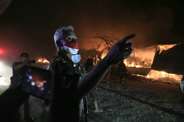 RELOKASI PASAR JOHAR TERBAKAR