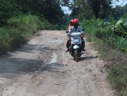 JALAN TANGGEL-BANJAREJO MEMPRIHATINKAN