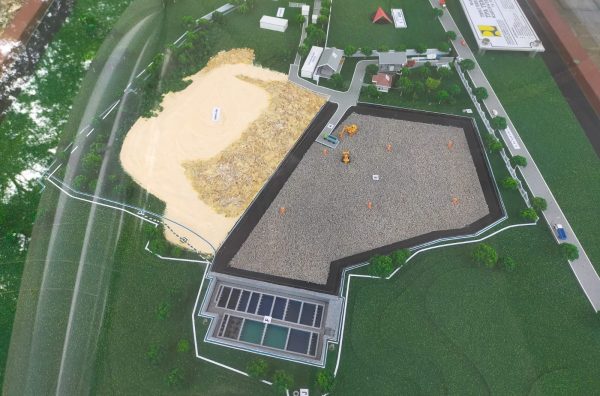 Tempat Pemrosesan Akhir (TPA) sampah dengan sistem sanitary landfill di Desa Temurejo, Kecamatan Blora, Kabupaten Blora diserehterimakan kepada Pemerintah Kabupaten (Pemkab) Blora hari ini, Kamis (10/3/2022).