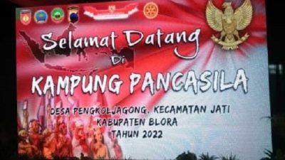 DESA PENGKOLJAGONG JADI KAMPUNG PANCASILA