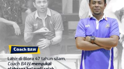 PELATIH ASAL BLORA MENJUARAI PROLIGA 2022, BEGINI PESANNYA UNTUK BOLA VOLI DI BLORA